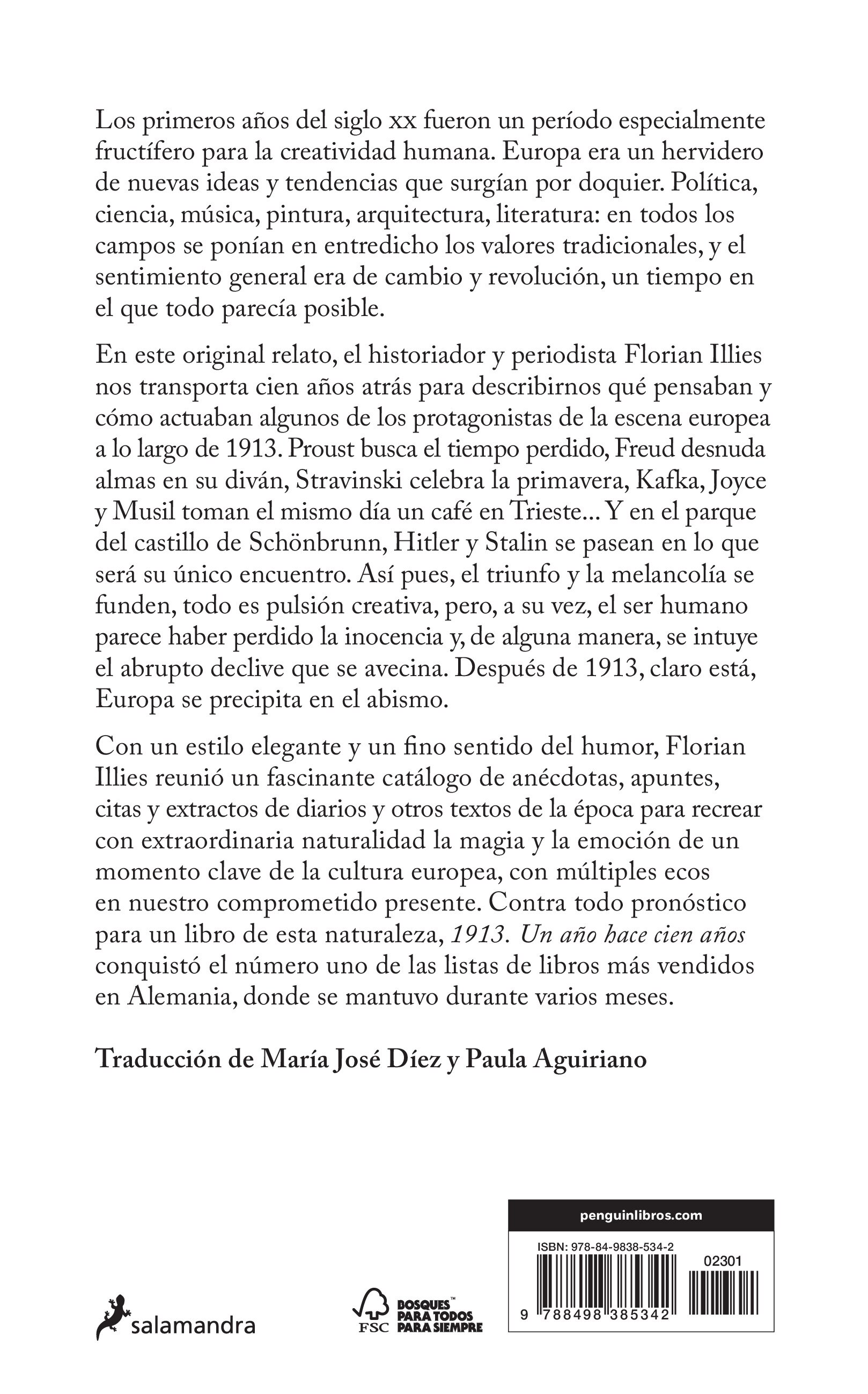 1913. Un año hace cien años: Un año hace cien años (Tapa blanda) 2