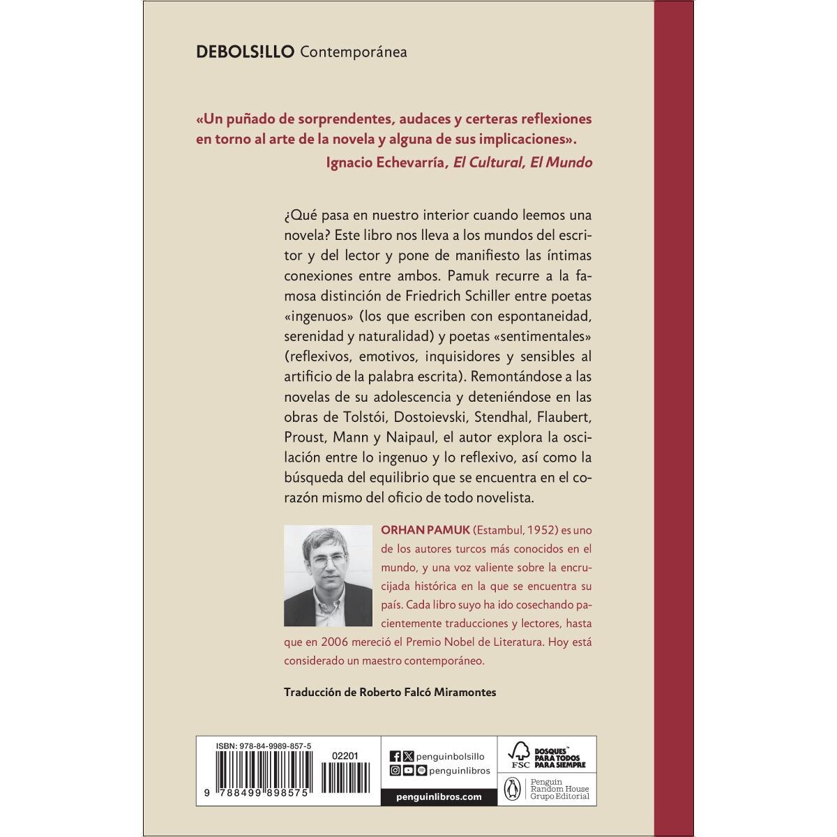 El novelista ingenuo y el sentimental (Bolsillo) (Tapa blanda) 2