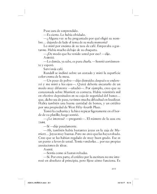 Adiós, muñeca (Philip Marlowe 2)  (Tapa blanda) 4