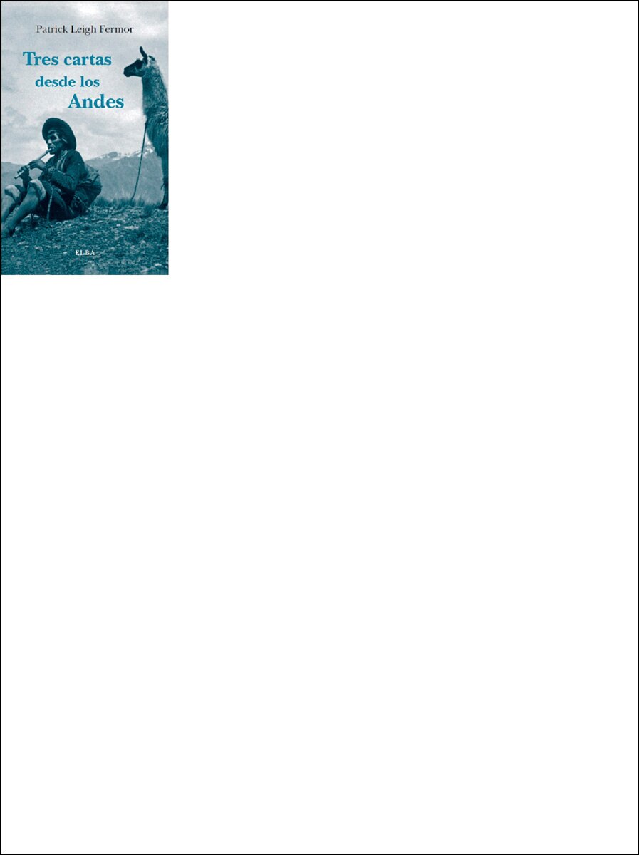 Imagen 0 de Tres cartas desde los andes (Tapa blanda)