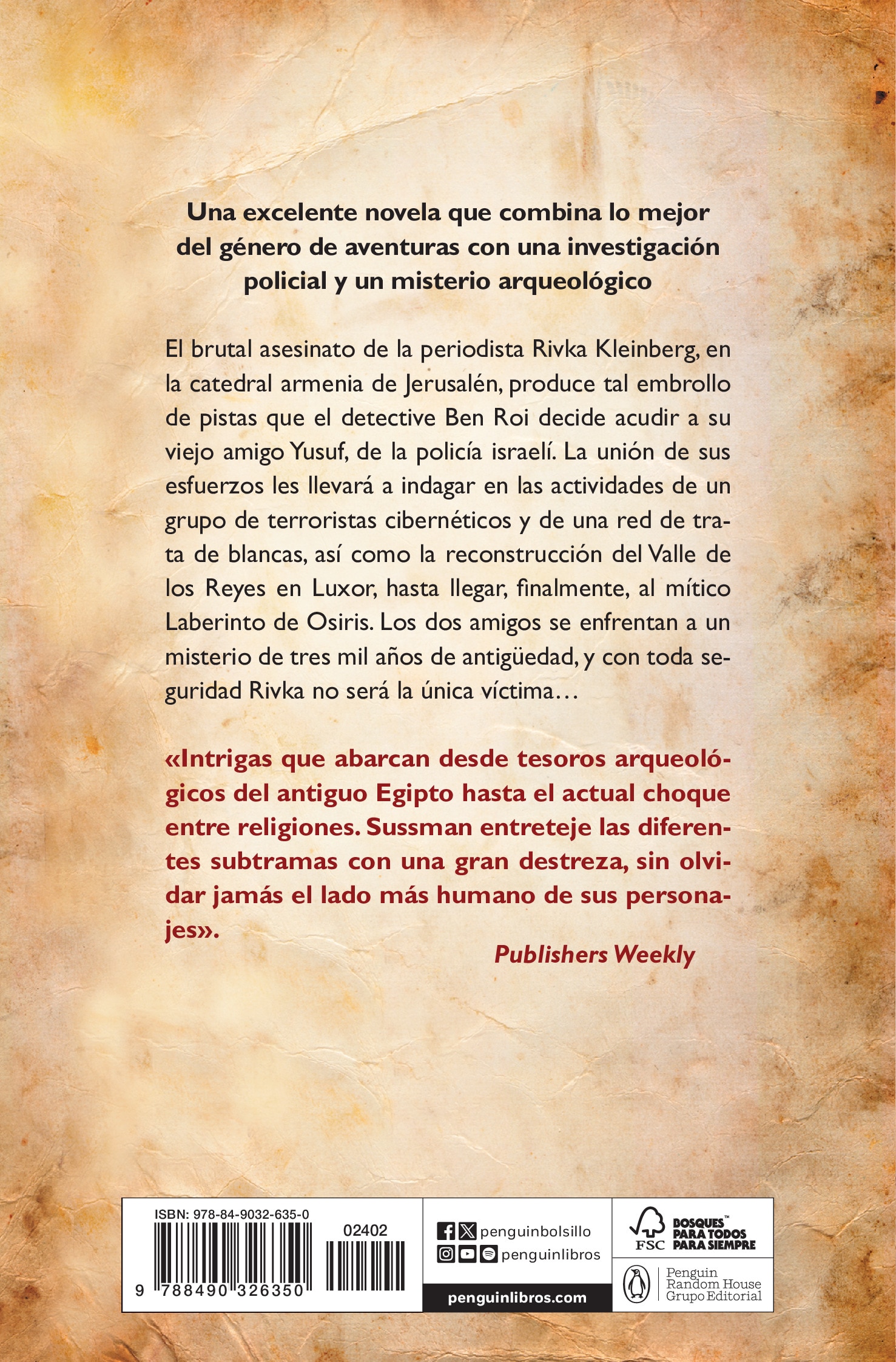 El laberinto de osiris(Bolsillo) (Tapa blanda) 2