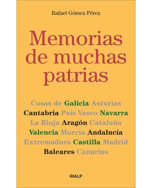 Memorias de muchas patrias(Tapa blanda) 1