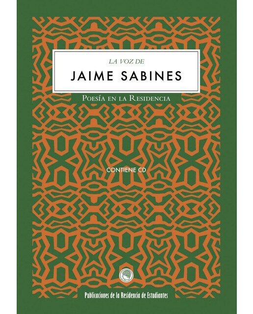 Imagen 0 de La voz de Jaime Sabines  (Tapa dura)