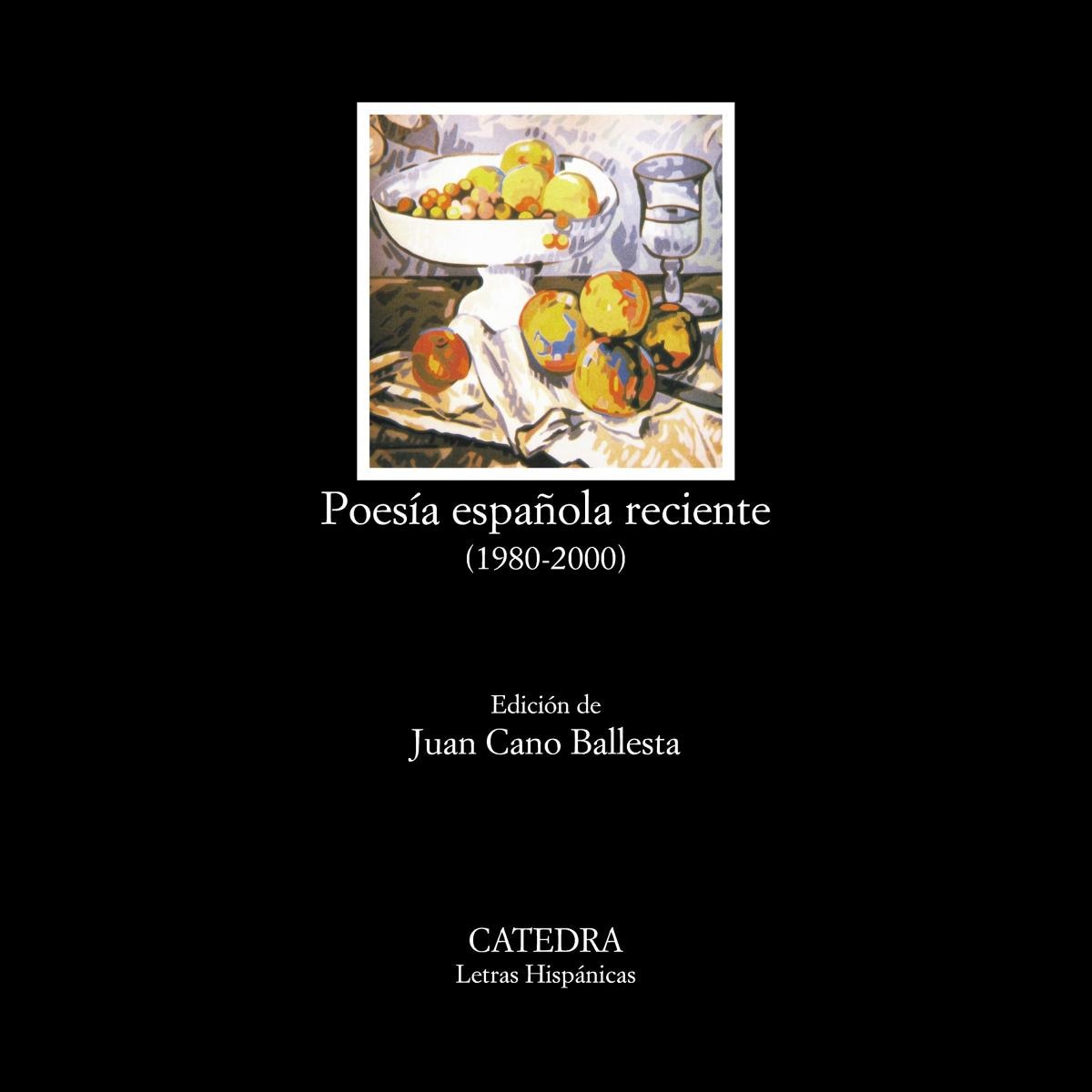 Imagen 0 de Poesía española reciente (1980-2000) (Tapa blanda)