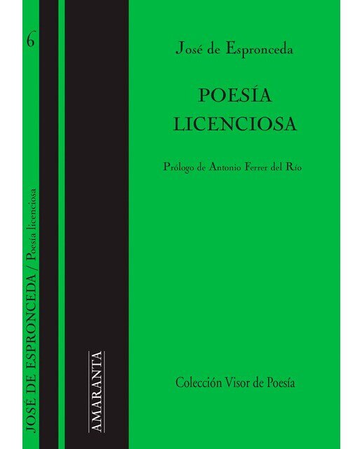 Imagen 0 de Poesia licenciosa (Tapa blanda)