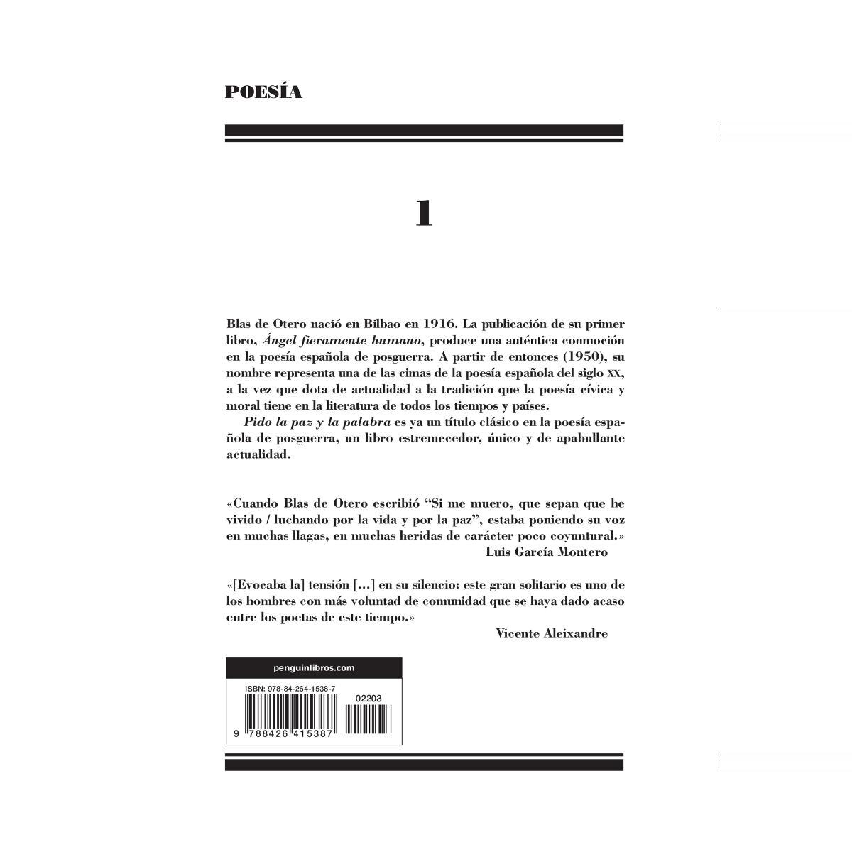 Pido la paz y la palabra (Tapa blanda) 2