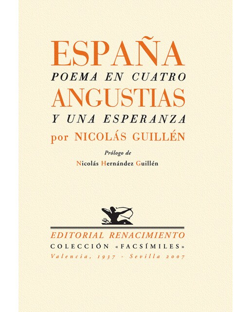 España poema en cuatro angustias y una esperanza