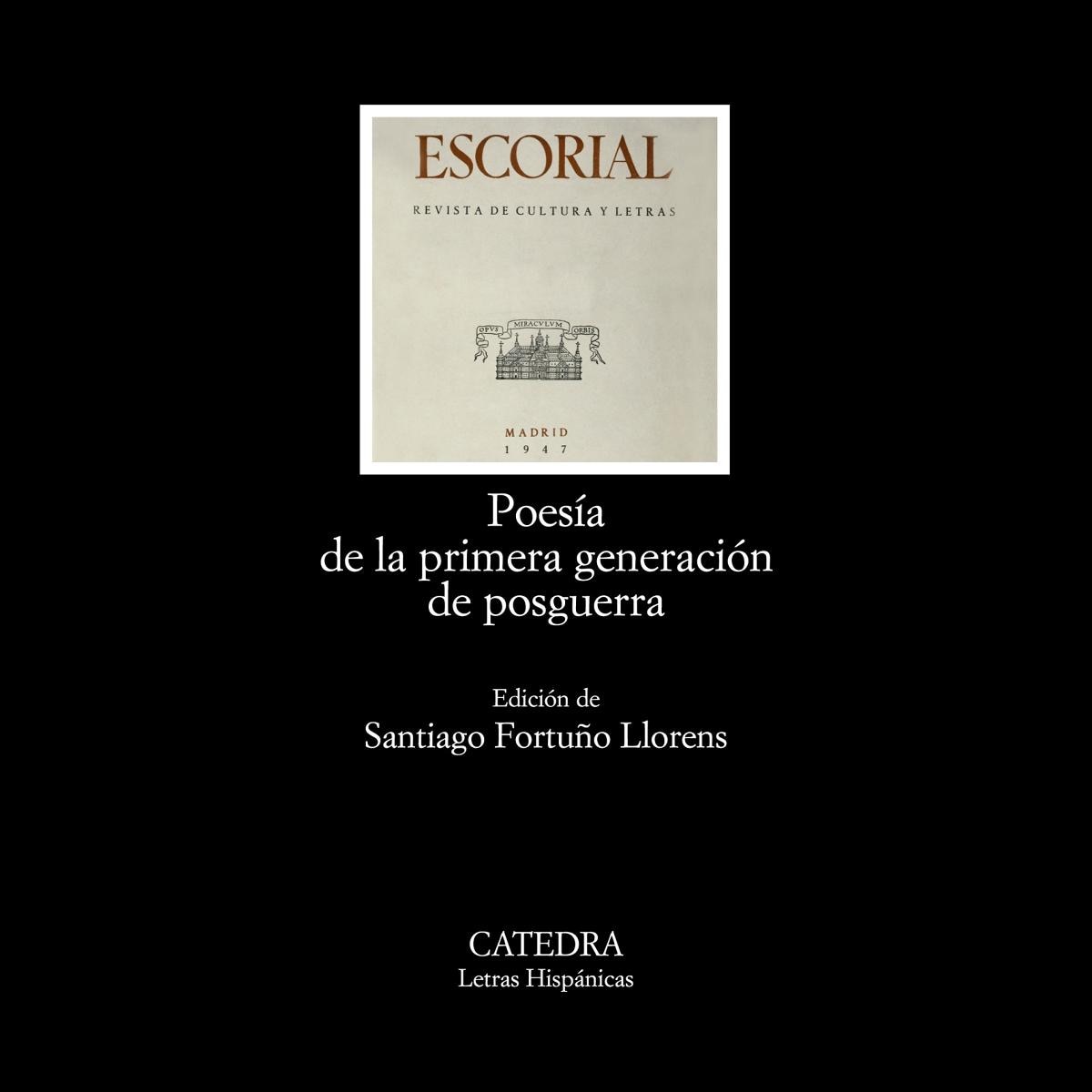 Imagen 0 de Poesía de la primera generación de posguerra (Tapa blanda)