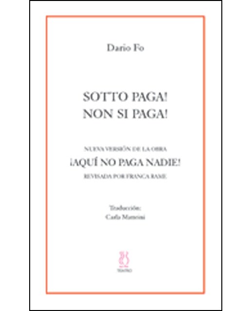 Imagen 0 de Sotto paga-non si paga (Tapa blanda)
