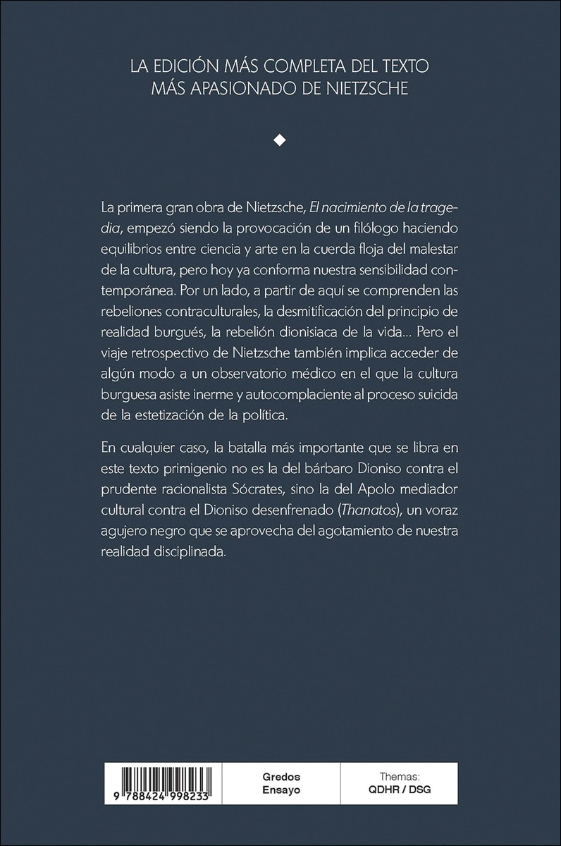 El nacimiento de la tragedia (Capa mole) 2