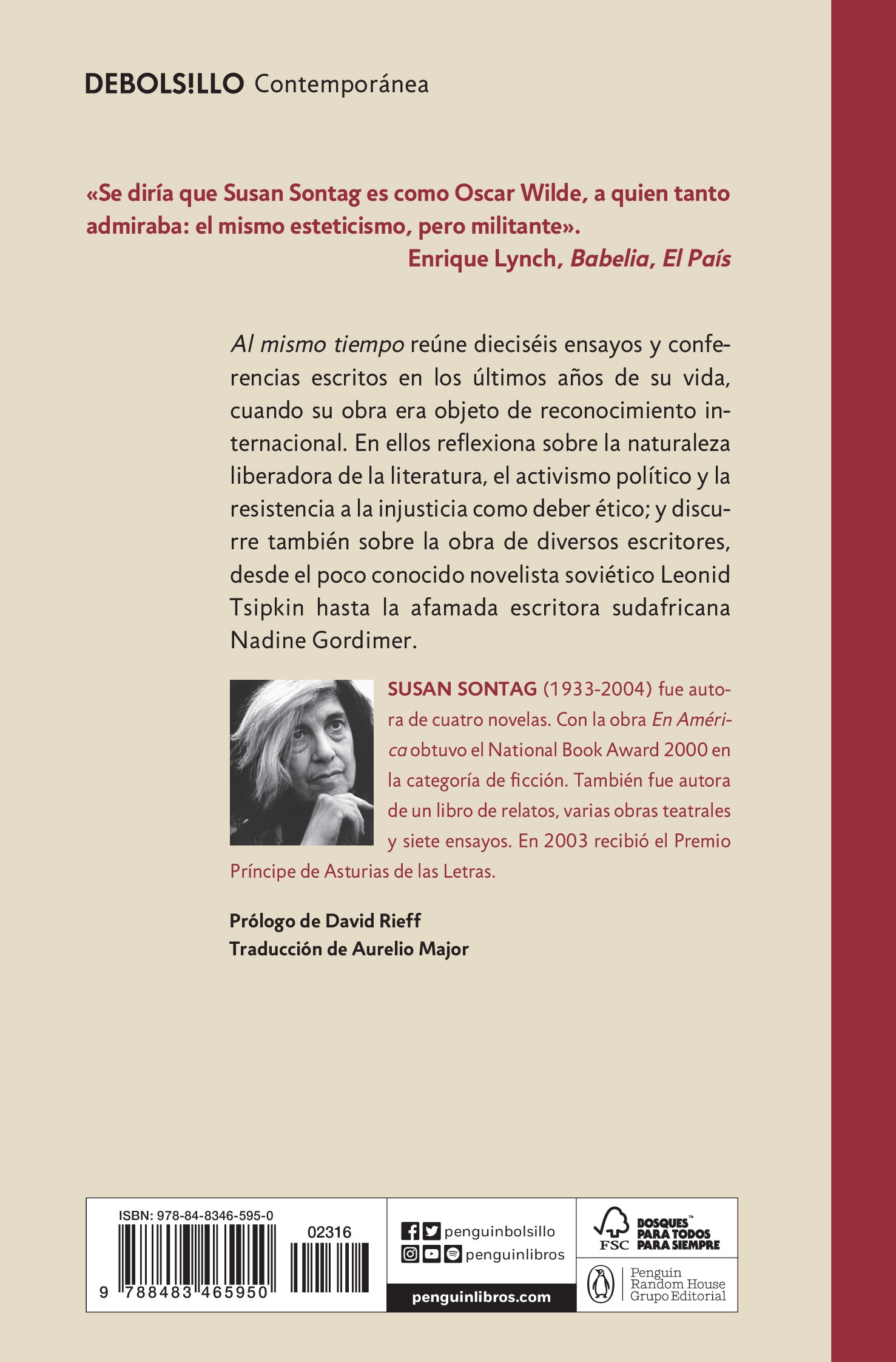 Al mismo tiempo: Ensayos y conferencias(Bolsillo) (Tapa blanda) 2