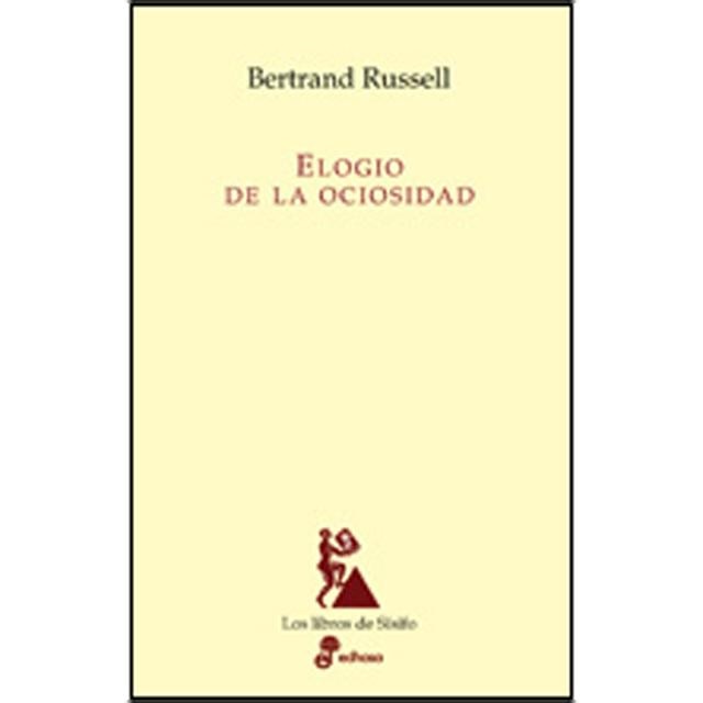 Elogio de la ociosidad (Capa mole com abas) 1
