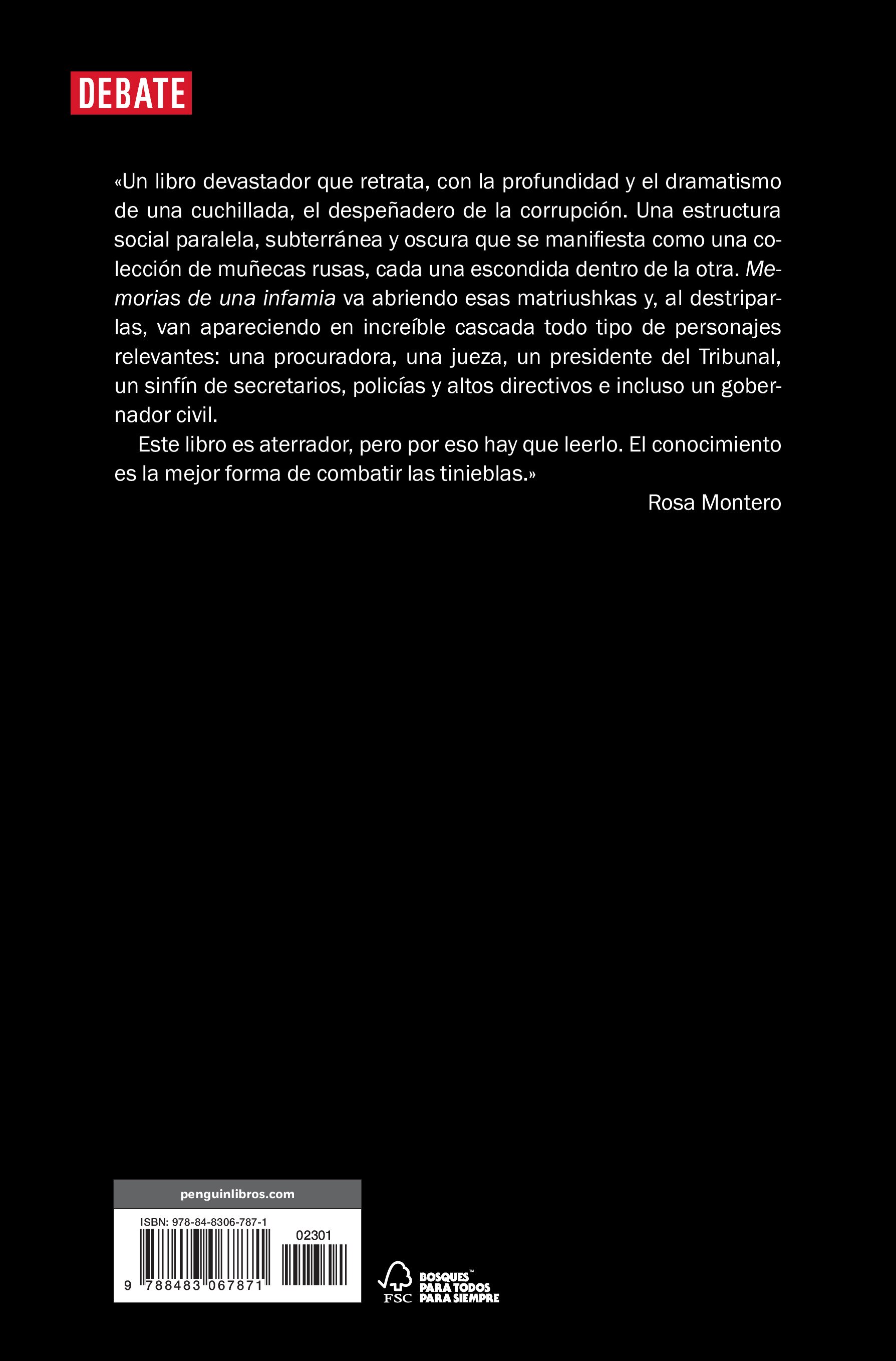 Memorias de una infamia(Tapa blanda) 2