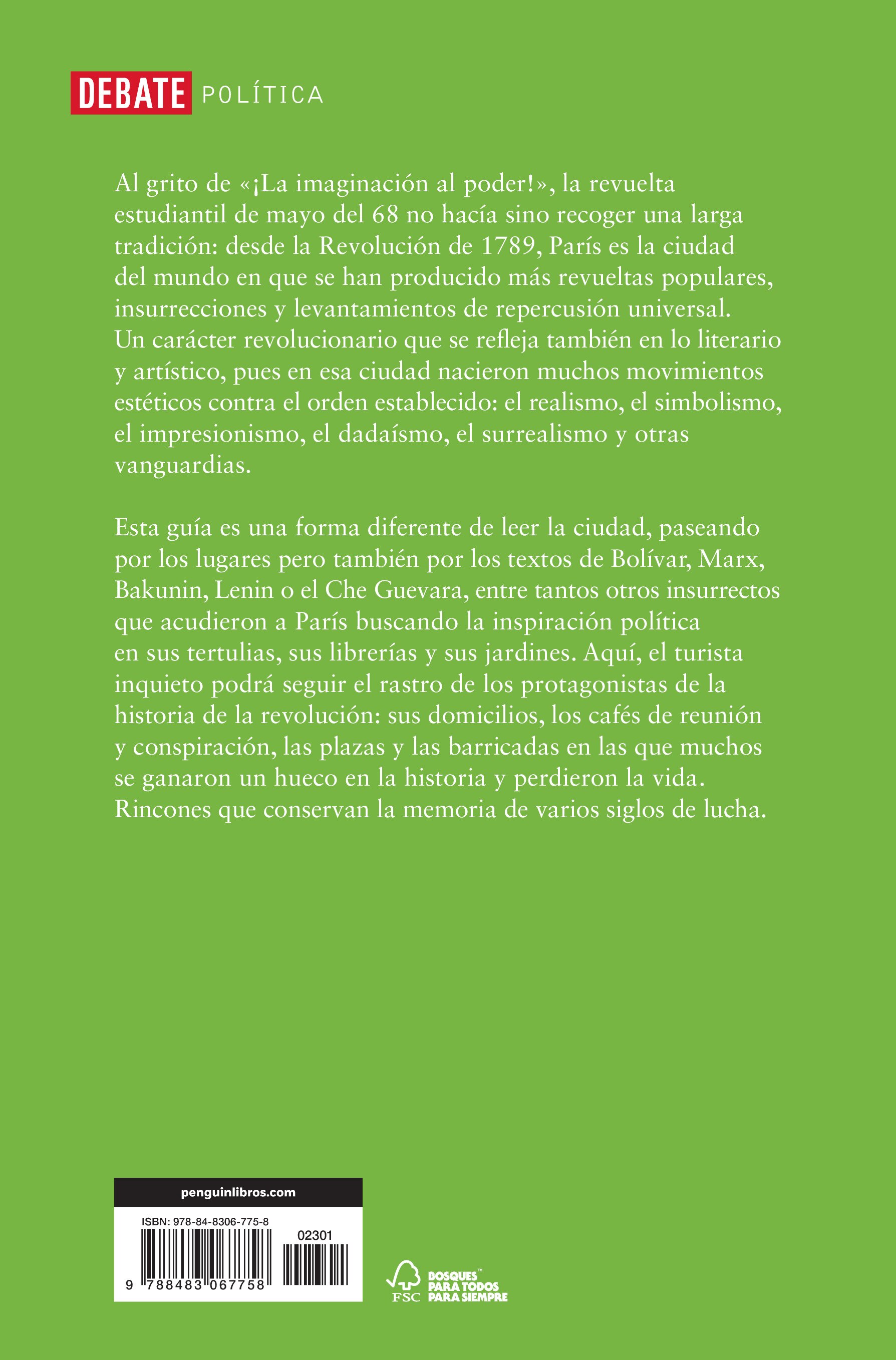 París rebelde: Guía política y turística de una ciudad(Tapa blanda) 2