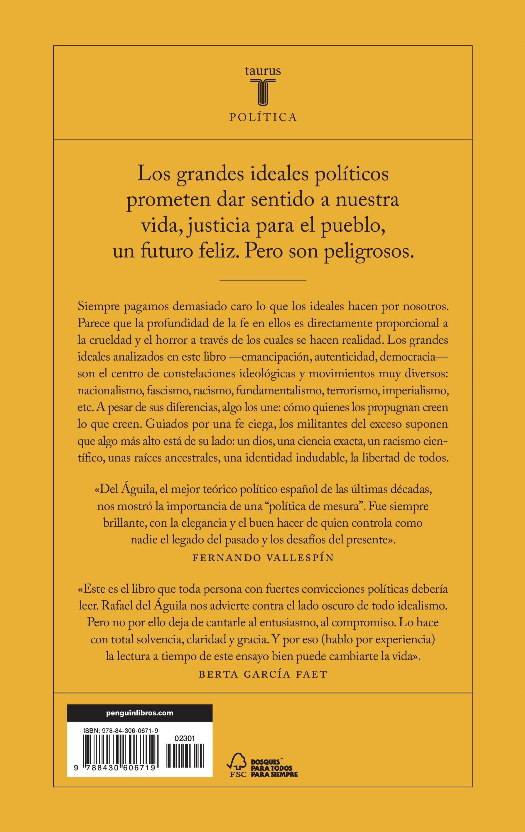Crítica de las ideologías: El peligro de los ideales(Tapa blanda) 2