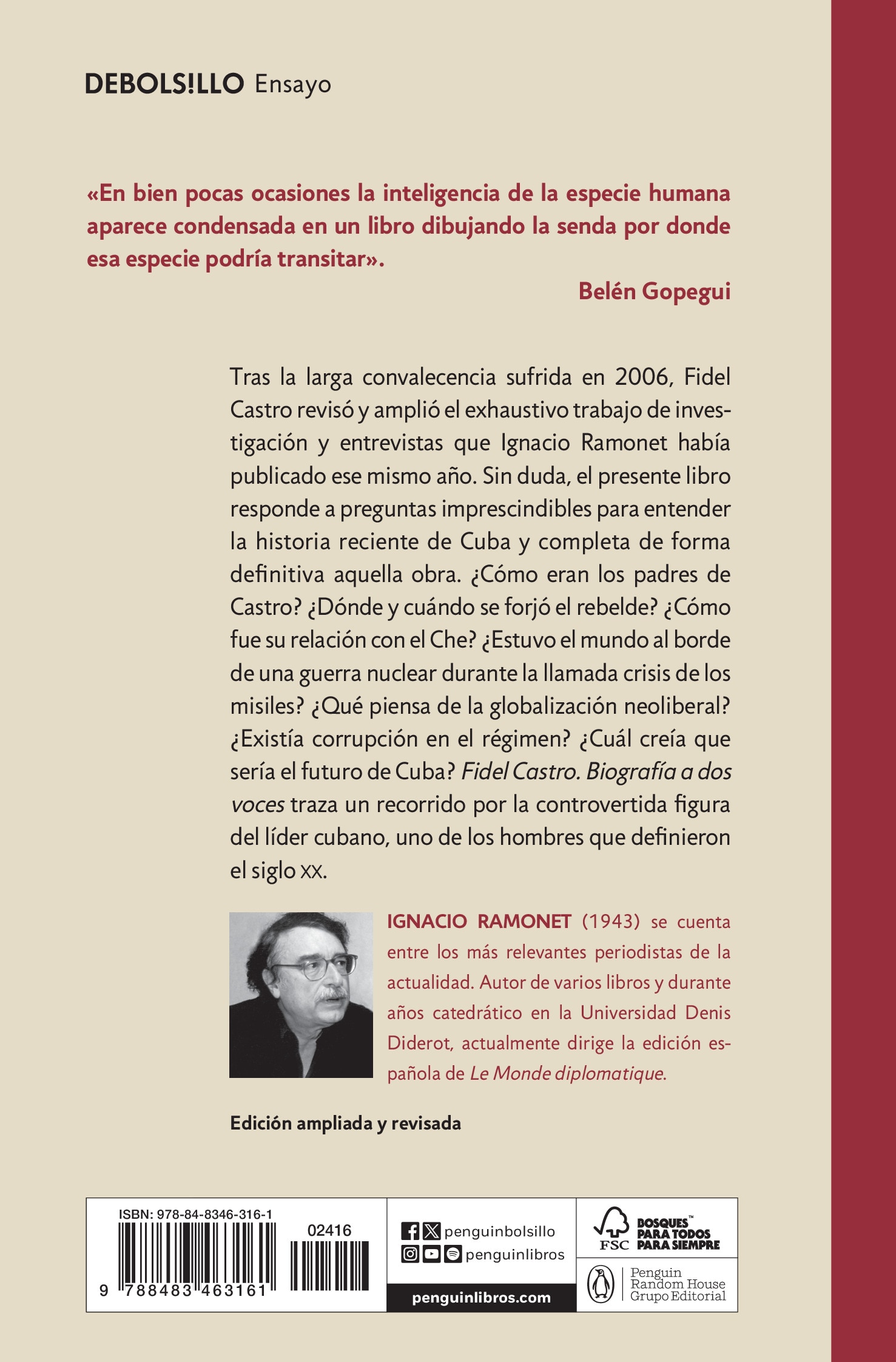Fidel Castro: Biografía a dos voces  (Bolsillo) (Tapa blanda) 2
