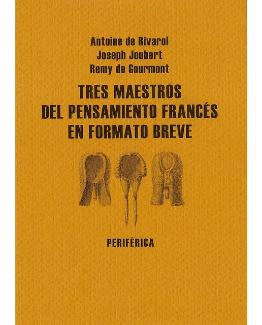 Tres maestros del pensamiento francés en formato breve (Capa mole com abas) 1