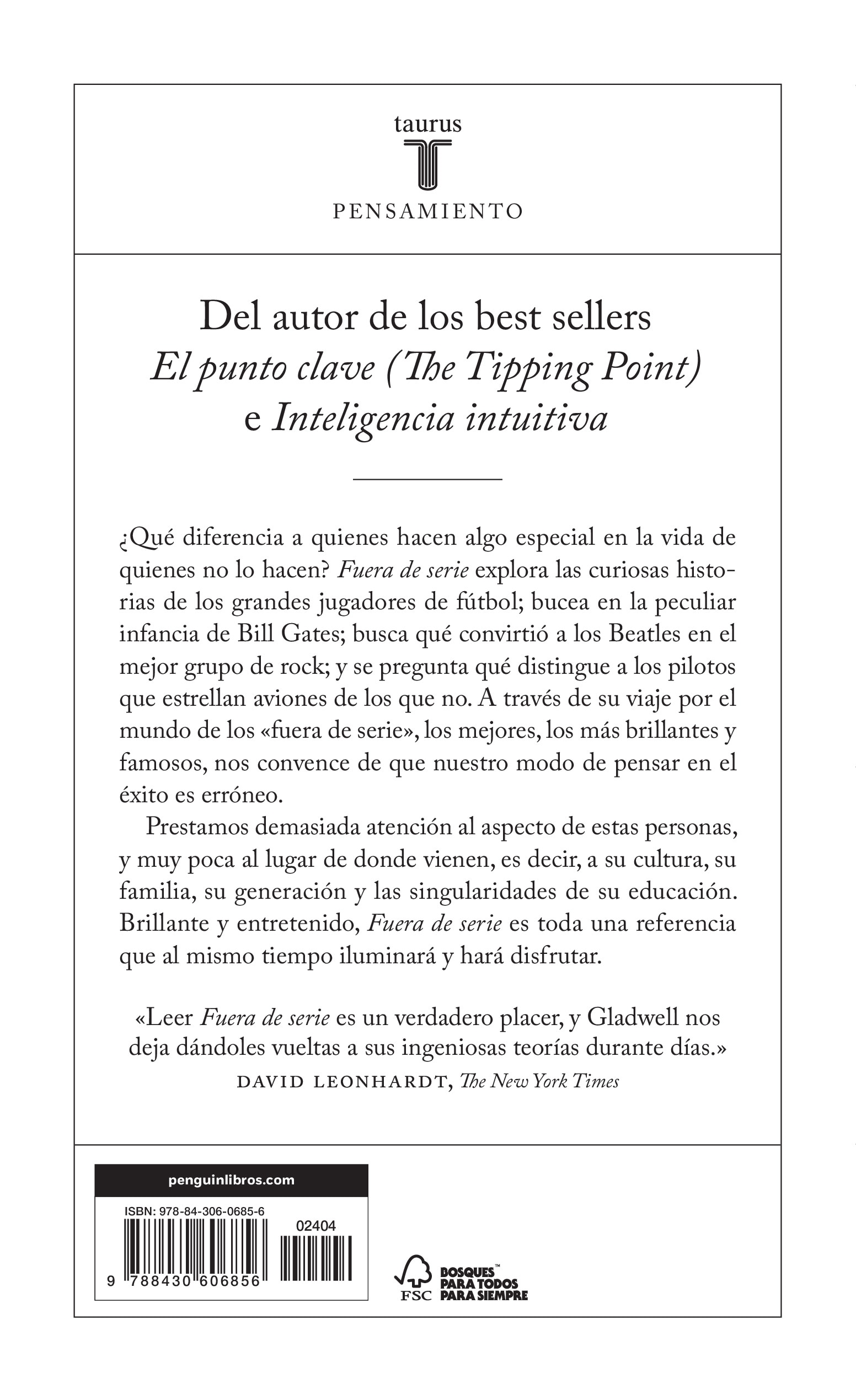 Fuera de serie: Por qué unas personas tienen éxito y otras no(Tapa blanda) 2