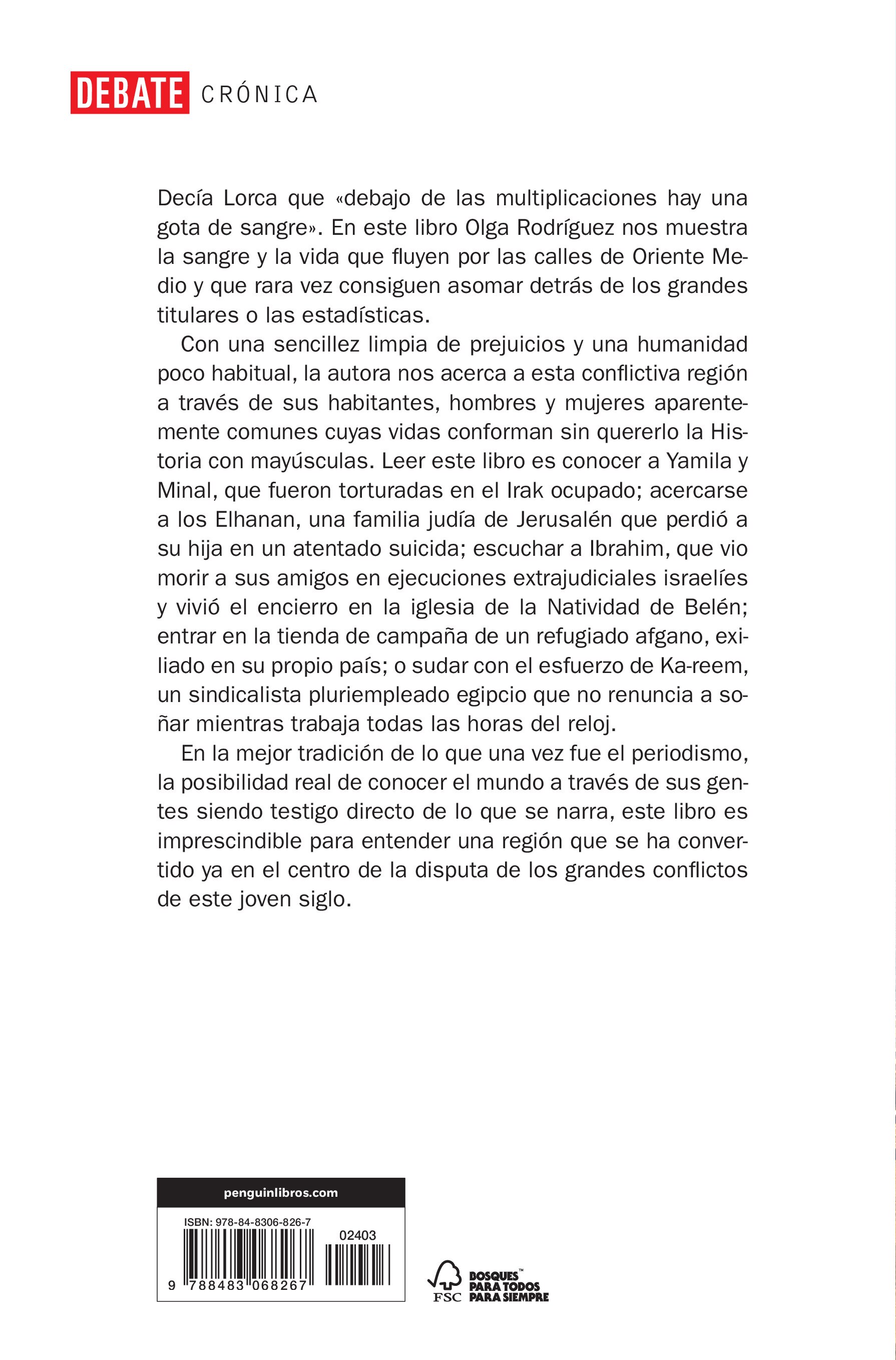 El hombre mojado no teme la lluvia: Voces de Oriente Medio (Capa mole) 2