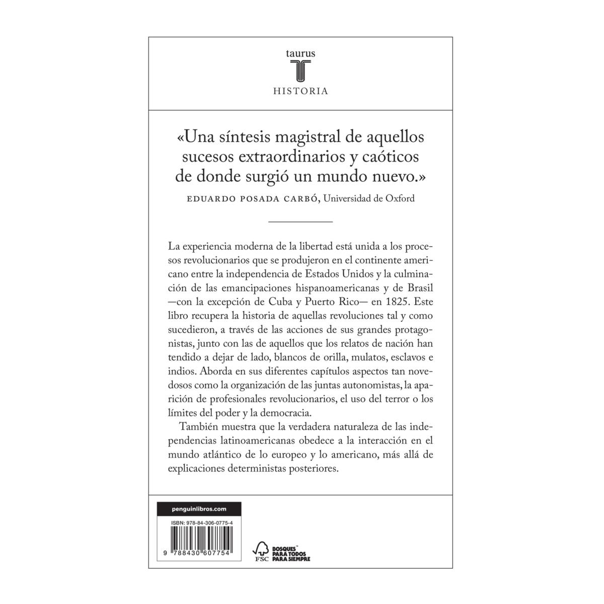 Naciones de rebeldes: Las revoluciones de independencia latinoamericanas(Tapa blanda) 2