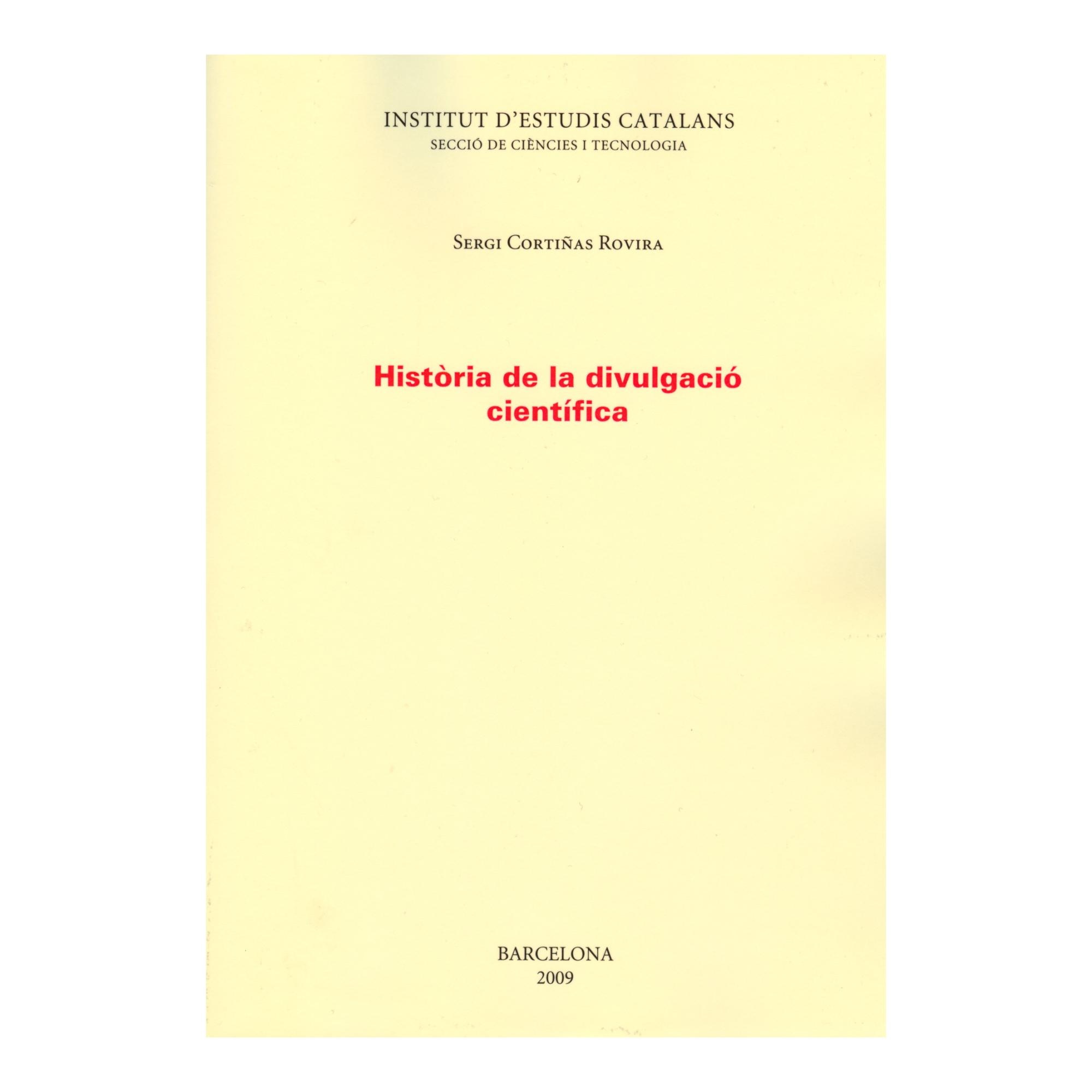 Història De La Divulgació Científica 1