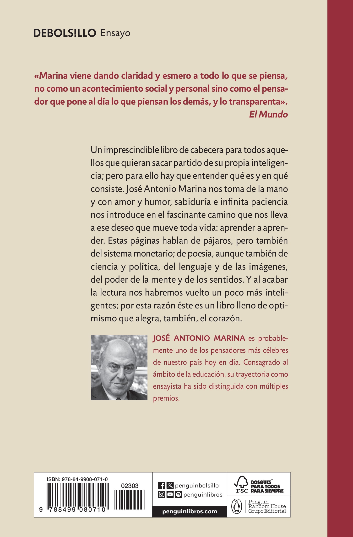 El vuelo de la inteligencia(Bolsillo) (Tapa blanda) 2