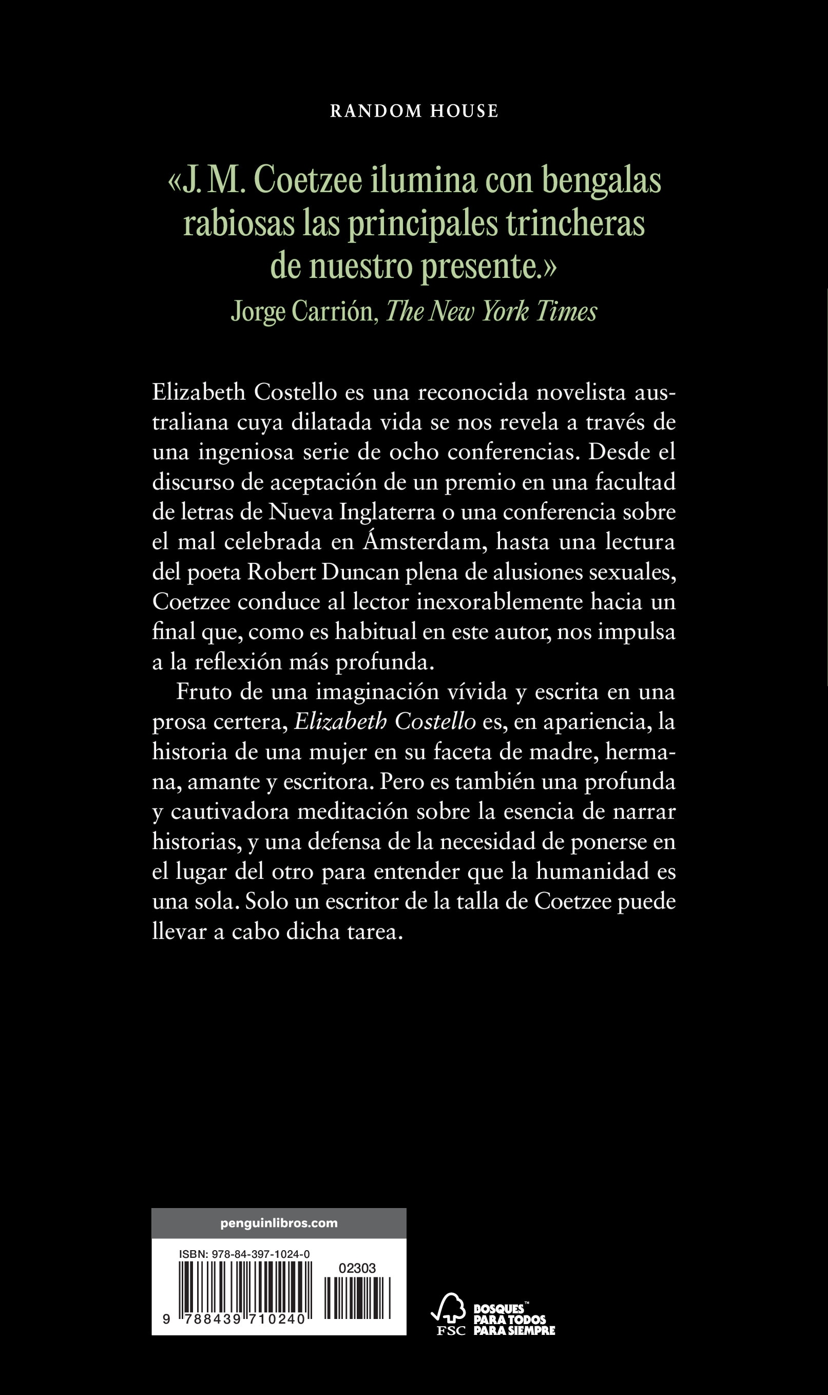 Elizabeth Costello (Capa mole) 2