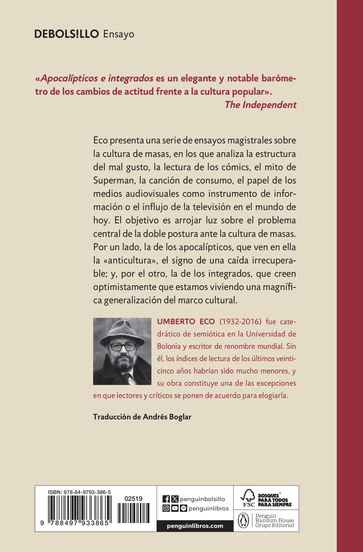 Apocalípticos e integrados(Bolsillo) (Tapa blanda) 2