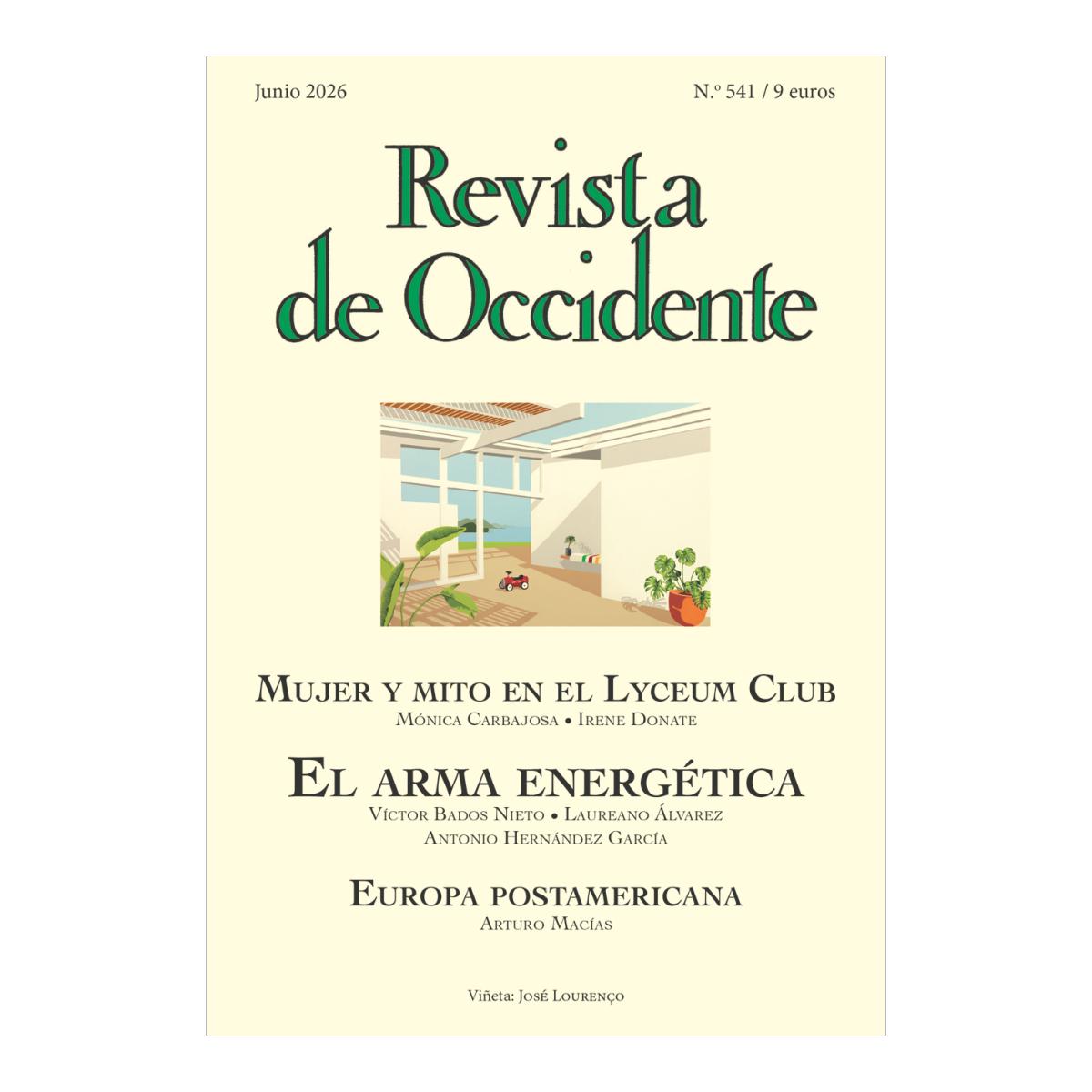 Imagem 0 de REVISTA DE OCCIDENTE 541  (Capa Mole)