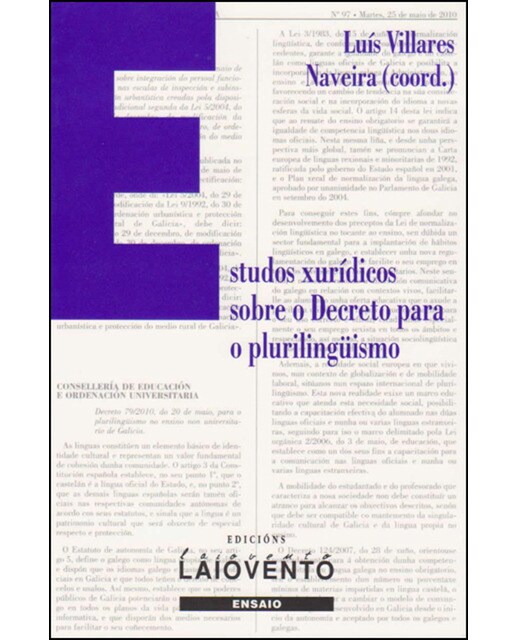 Estudos Xurídicos Sobre O Decreto Para O Plurilingüísmo 1
