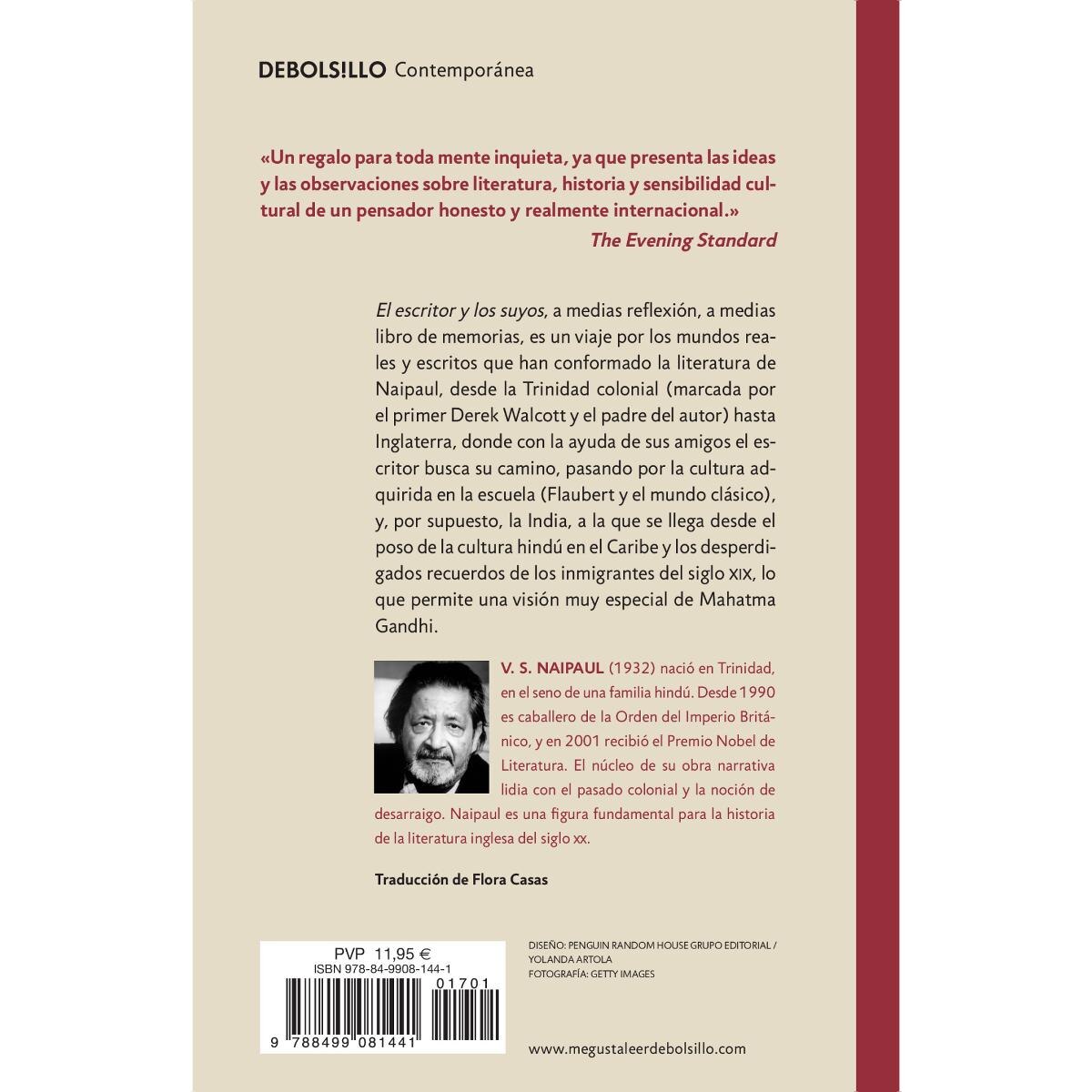 El escritor y los suyos: Maneras de mirar y de sentir(Bolsillo) (Tapa blanda) 2