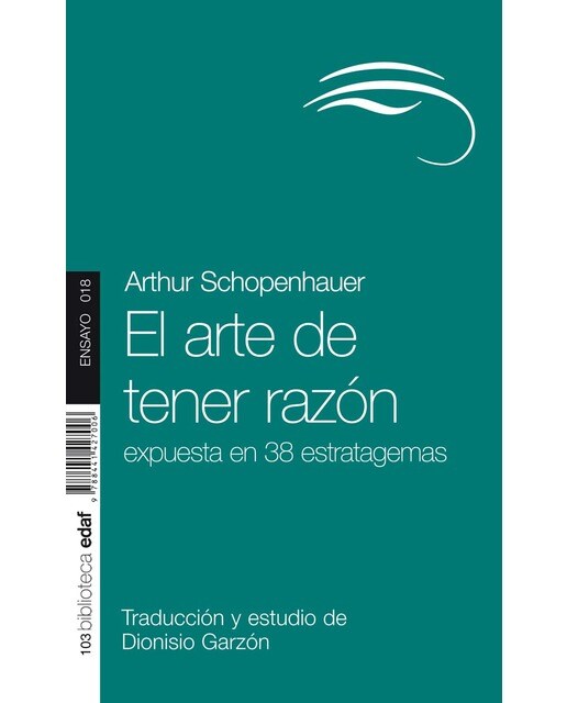 Imagem 0 de El arte de tener razón (Capa mole)