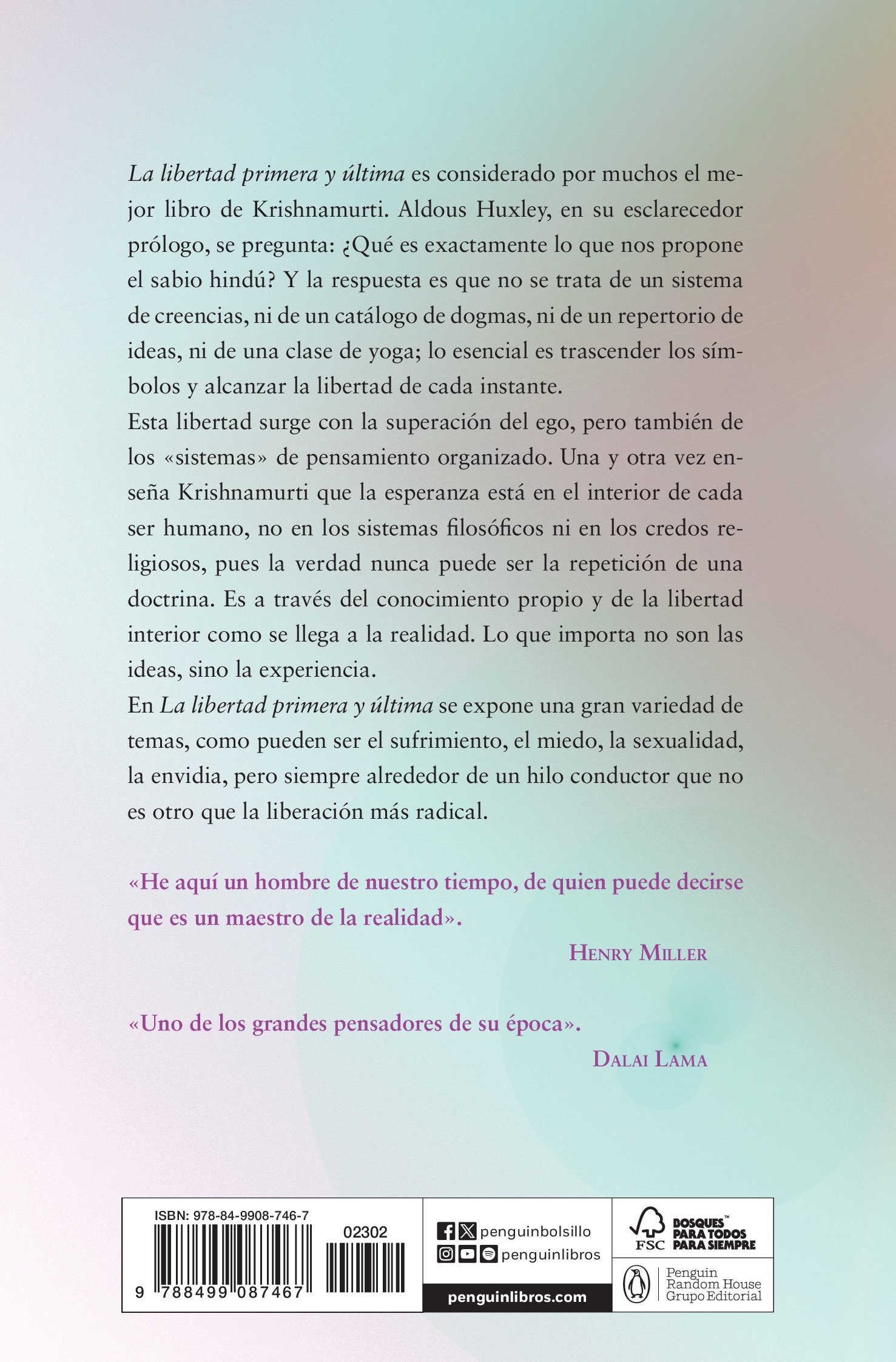 La libertad primera y última(Bolsillo) (Tapa blanda) 2