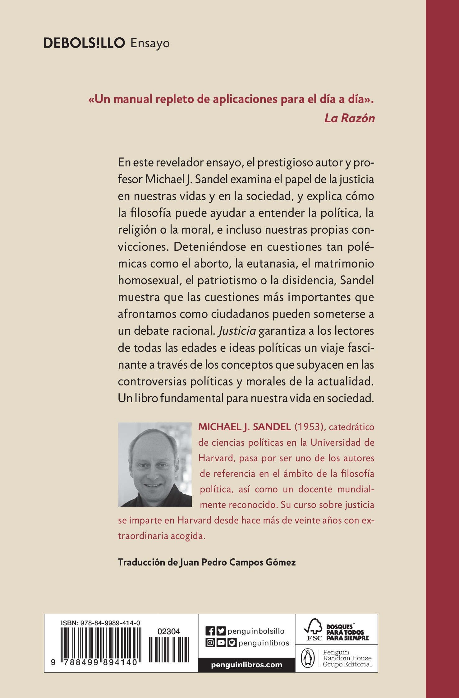 Justicia: ¿hacemos lo que debemos?(Bolsillo) (Tapa blanda) 2