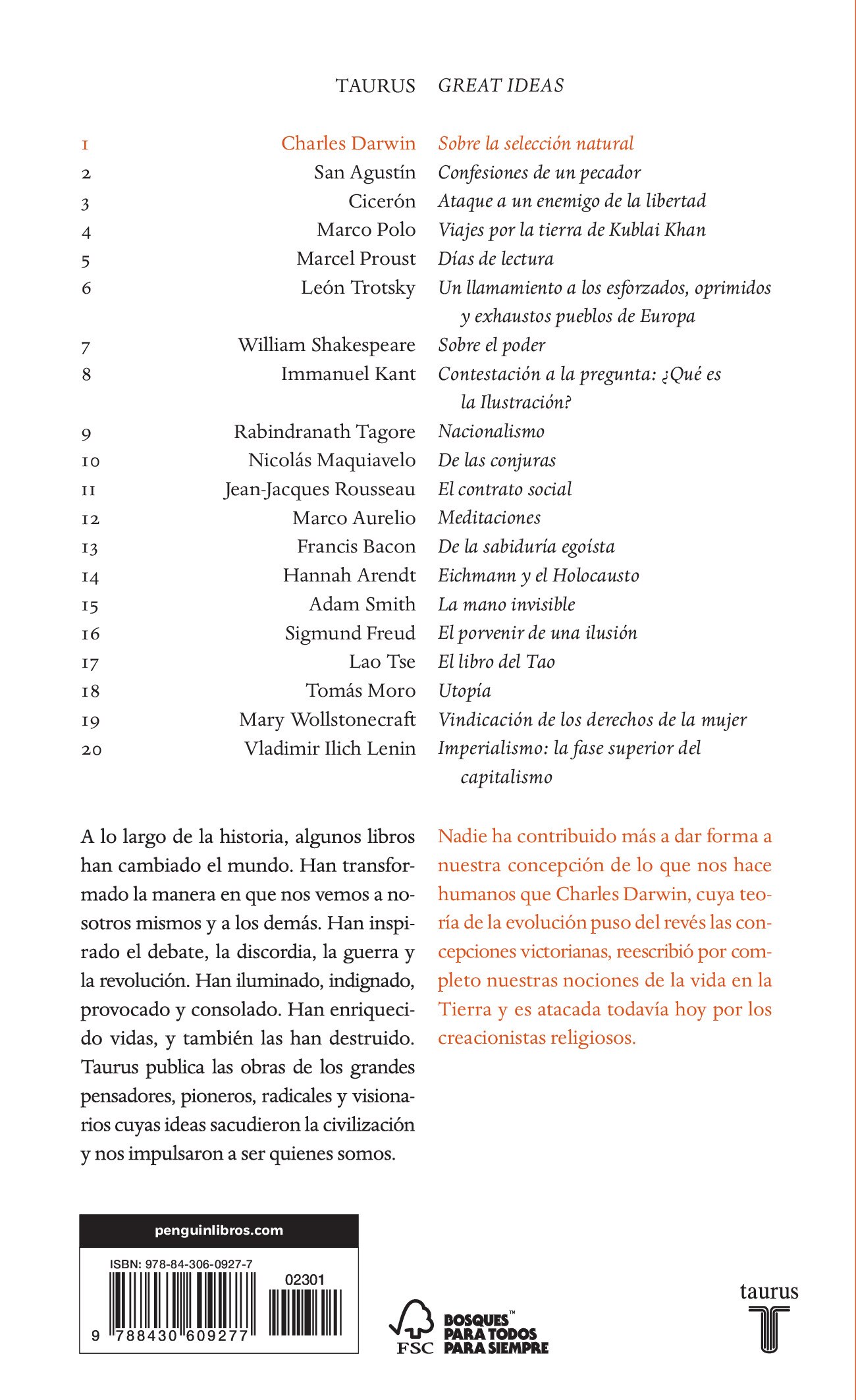Sobre la selección natural (Serie Great Ideas) (Capa mole) 2