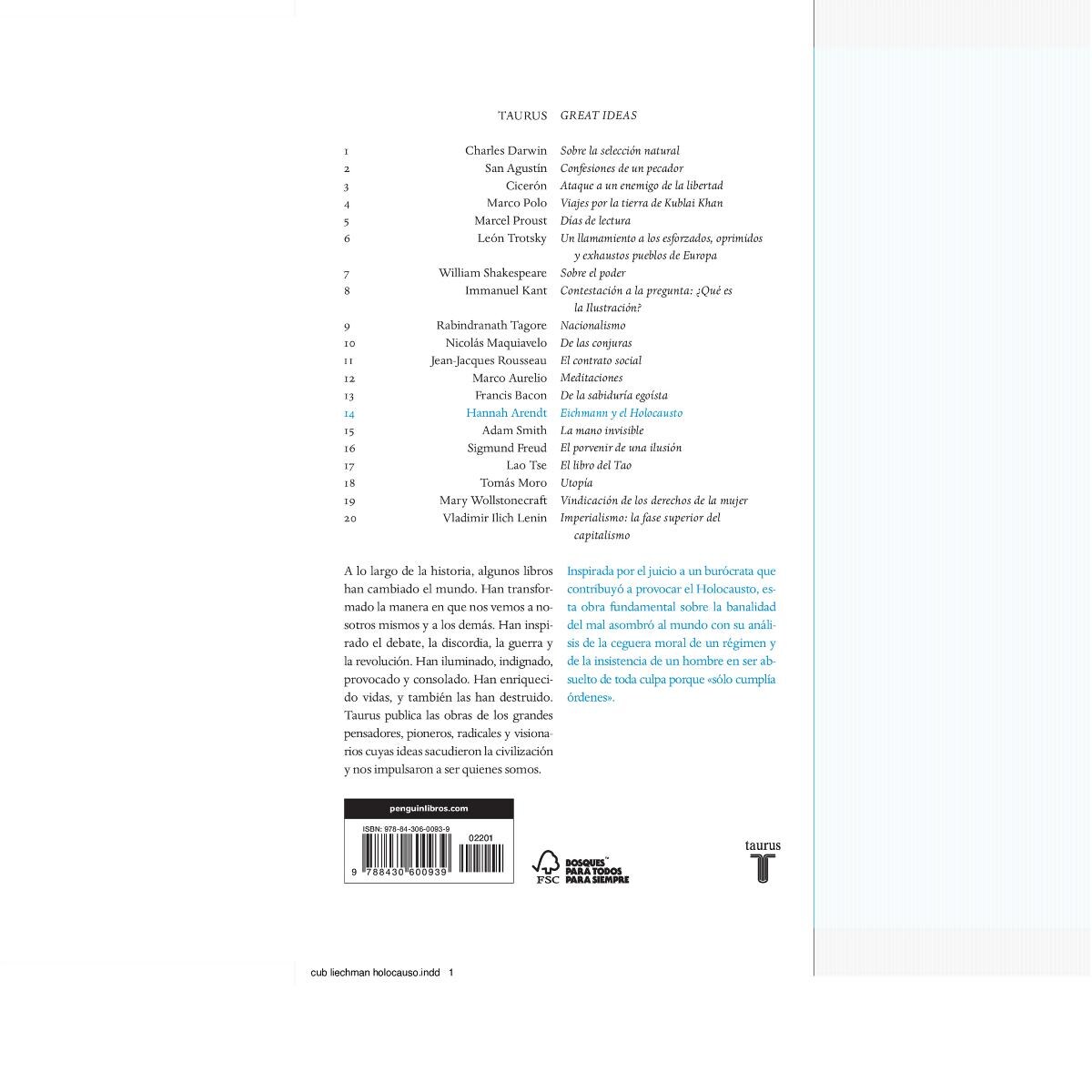 Eichmann y el Holocausto (Serie Great Ideas) (Capa mole) 2