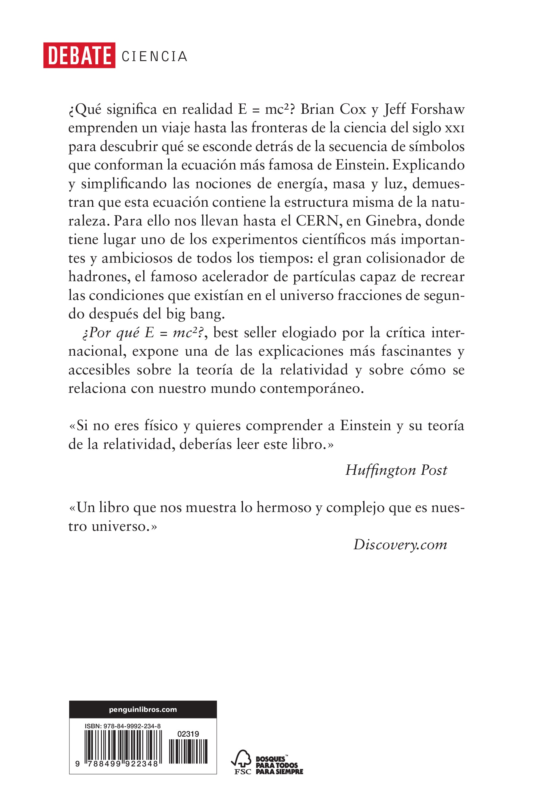 ¿Por qué E=mc2?: ¿y por qué debería importarnos? (Capa mole) 2
