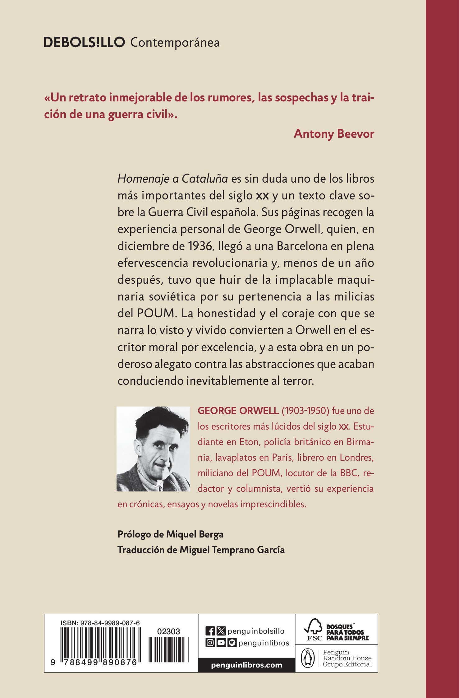 Imagen 2 de Homenaje a Cataluña (Tapa blanda)