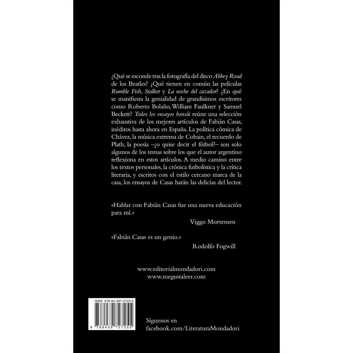 Todos los ensayos bonsái(Tapa blanda) 2