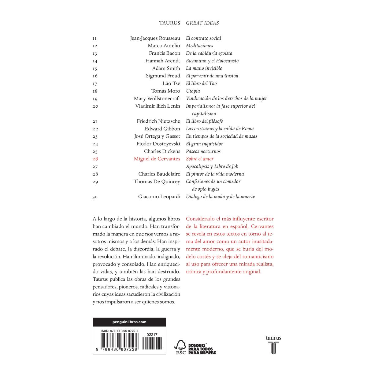 Sobre el amor (Serie Great Ideas) (Capa mole) 2