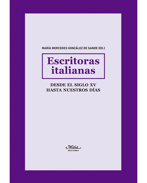 Escritoras Italianas 1