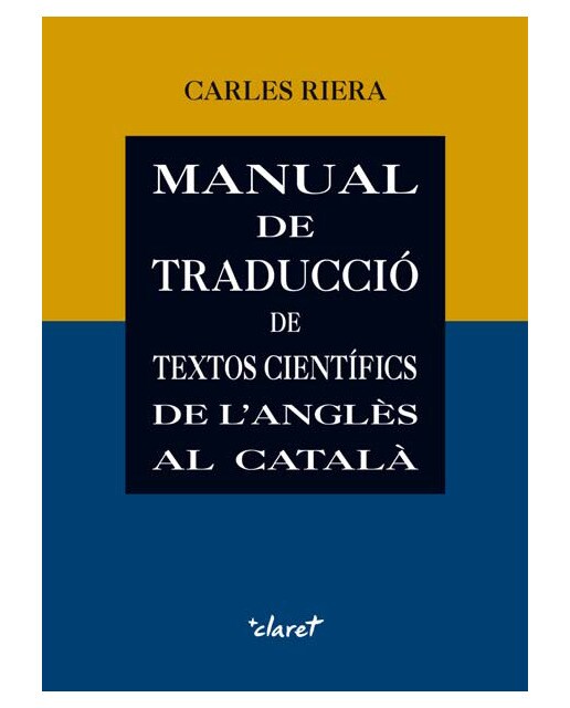 Imagem 0 de Manual De Traducció De Textos Científics De L'Anglès Al Català