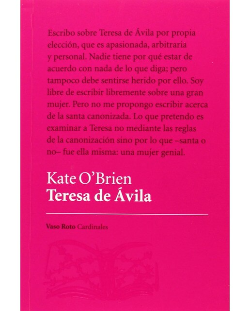 Teresa de ávila(Tapa blanda) 1