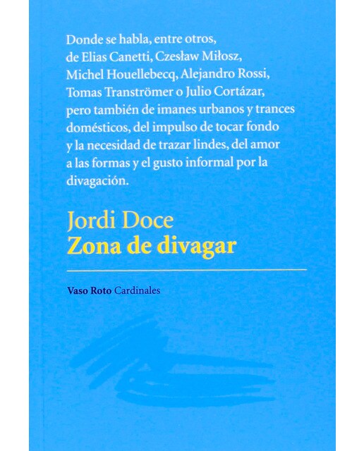 Zona de divagar(Tapa blanda) 1