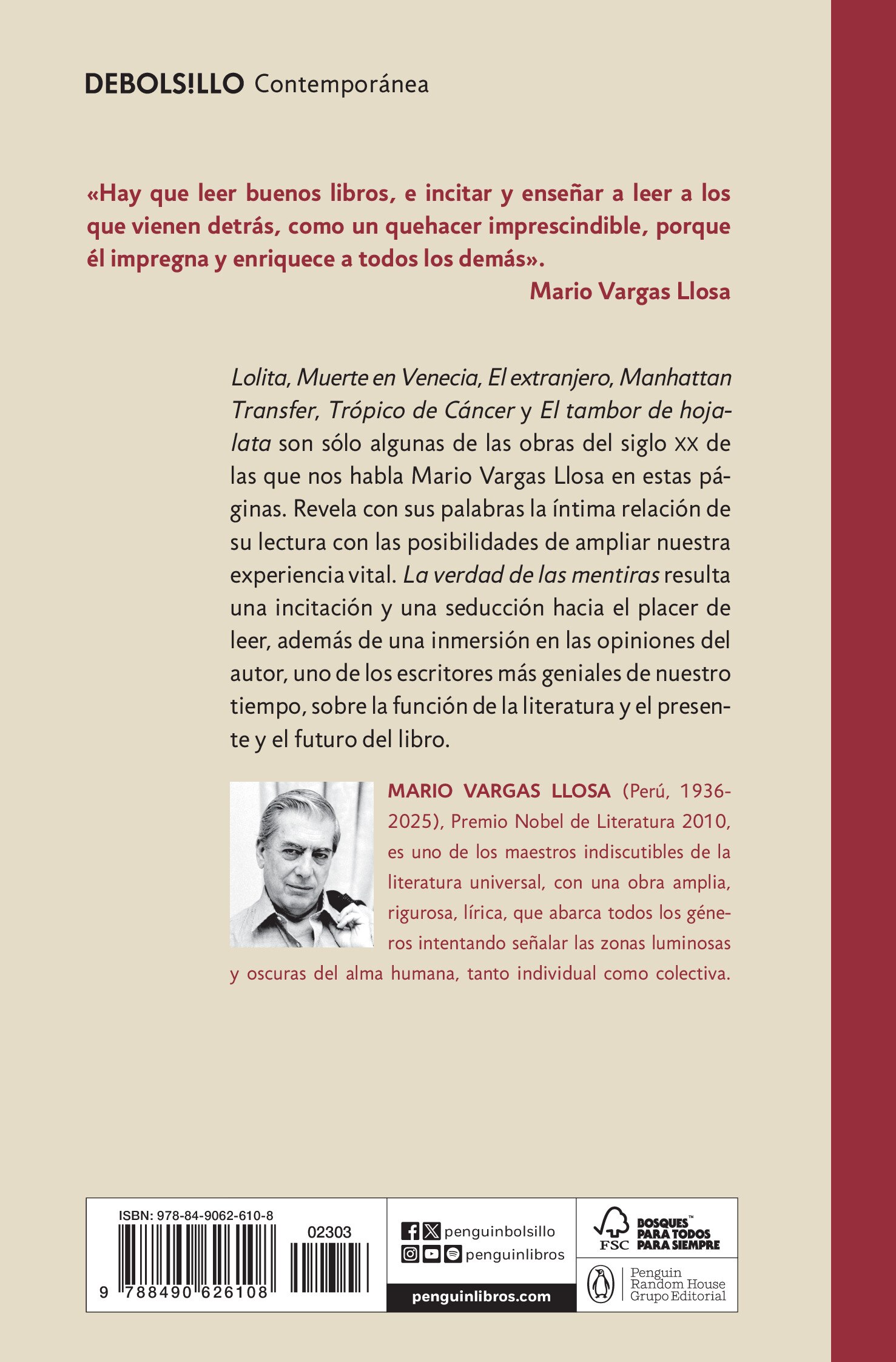 La verdad de las mentiras(Tapa blanda) 2