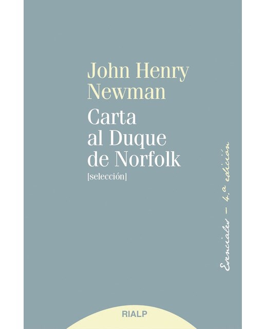 Imagen 1 de Carta al duque de Norfolk  (Tapa blanda)