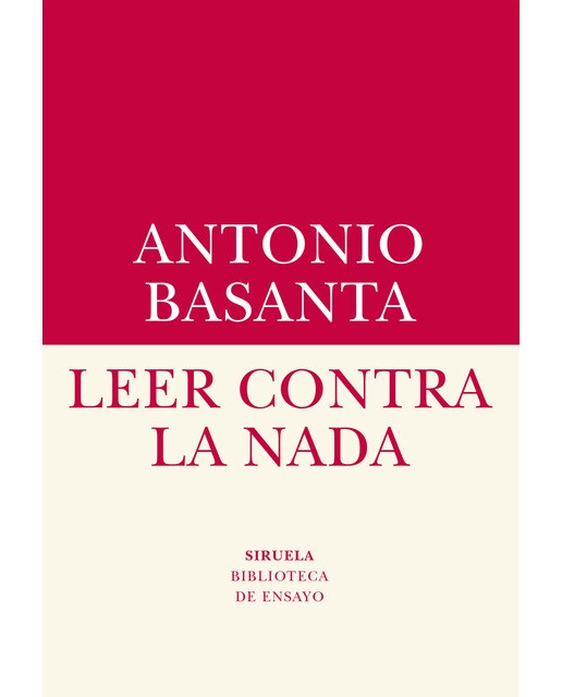 Imagen 0 de Leer contra la nada  (Tapa blanda con solapas)