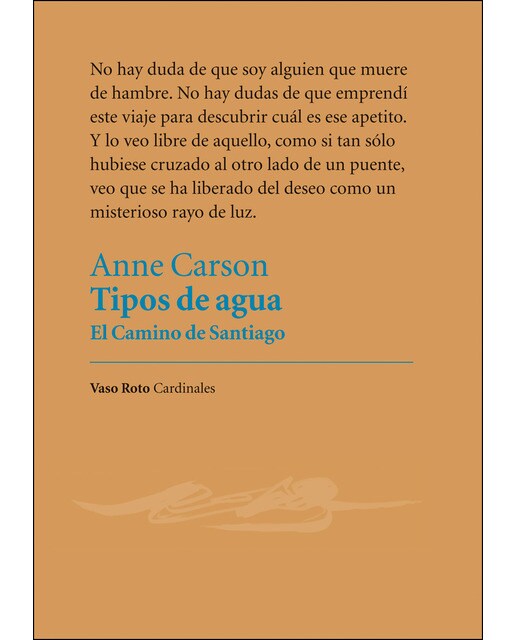 Tipos de agua