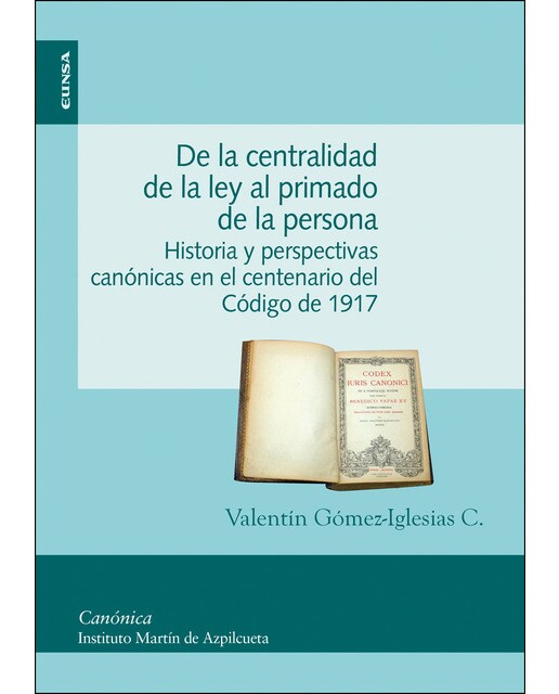 De La Centralidad De La Ley Al Primado De La Persona 1