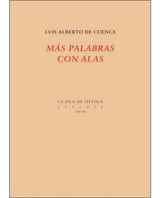 Más palabras con alas (Tapa blanda con solapas)